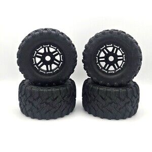 Traxxas X-Maxx Tires Wheels Set 89087-4 5.8” Pre Mounted RC Lot 4